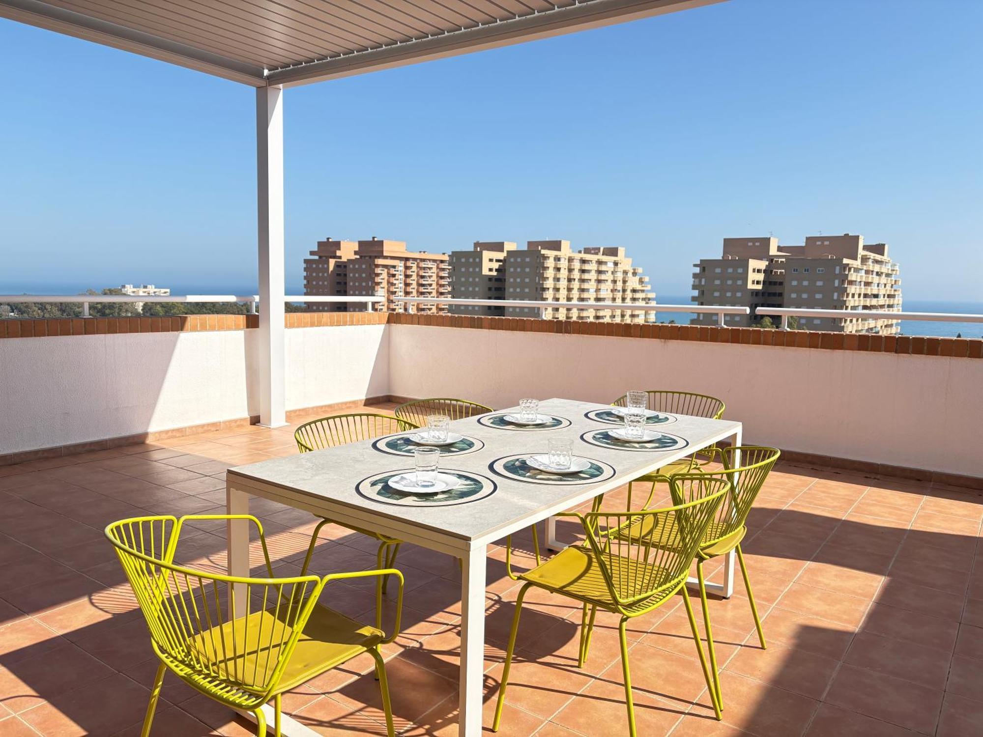 Apartament Acv - Torremar-2ª Linea Planta 7 Frontal 4 Oropesa del Mar Zewnętrze zdjęcie